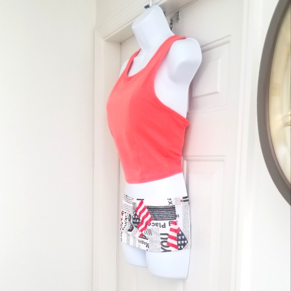 Coral Sprorts Top